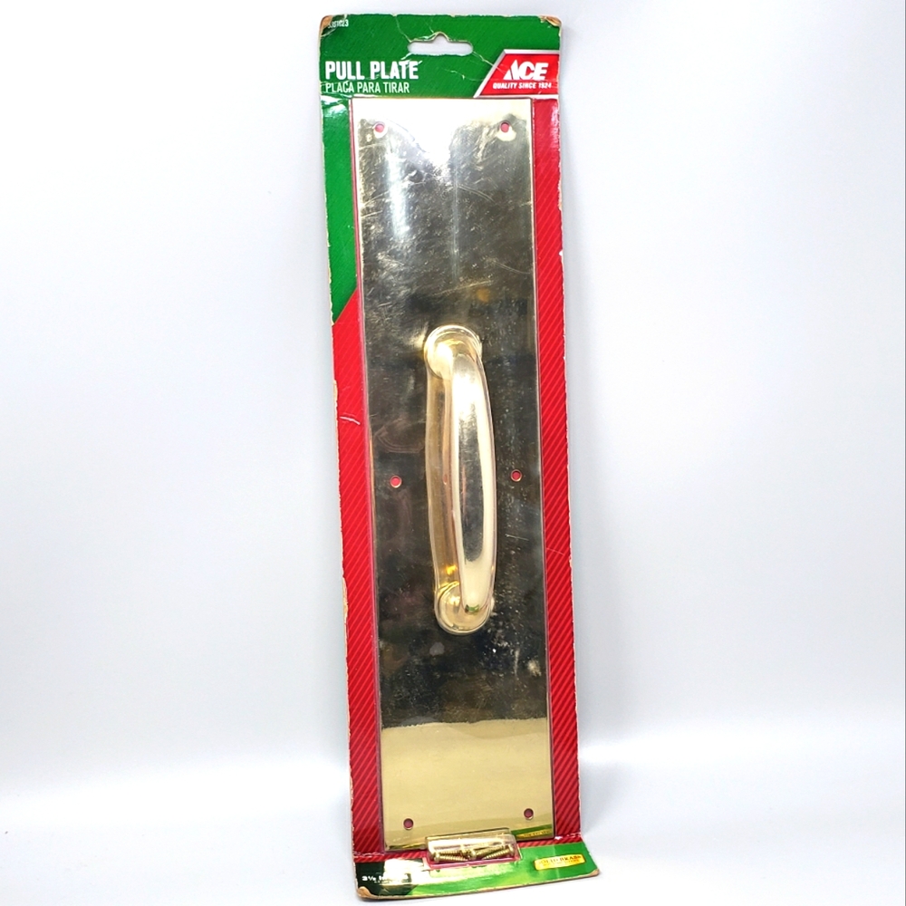 Ace Hardware Brass Door Pull Plate